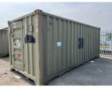 20ft 5 bay toilet block ex MOD