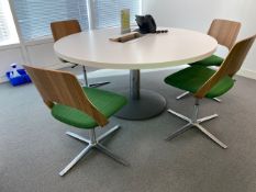 Meeting Table with X4 Kinnarps Chairs