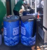 3 X Drinks Fridges on wheels