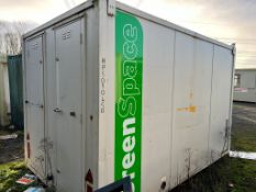 AJC towable welfare unit cabin **Reserve Lowered***