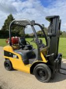 Caterpillar 2.5 Tonne Gas Forklift Container Spec