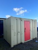 12ft site office cabin