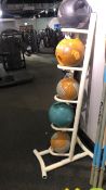 X2 Medicine Balls & Reebok Frame