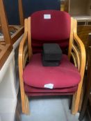 Office Red Chair x3