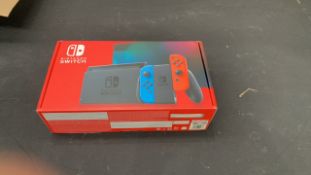 NINTENDO SWITCH CONSOLE RED/BLUE