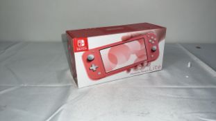 NINTENDO SWITCH LITE CONSOLE - CORAL