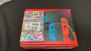 NINTENDO SWITCH NEON + MARIO KART 8 BUND