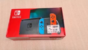 NINTENDO SWITCH CONSOLE RED/BLUE