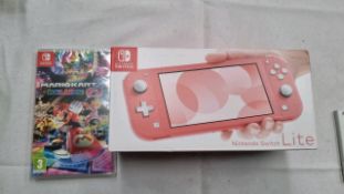 NINTENDOSWITCHLITECORAL CONSOLE