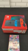 NINTENDO SWITCH NEON + MARIO KART 8 BUND