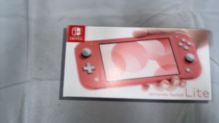 NINTENDO SWITCH LITE CONSOLE - CORAL