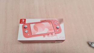 NINTENDO SWITCH LITE CONSOLE - CORAL