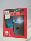 NINTENDO SWITCH CONSOLE RED/BLUE
