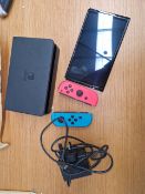 NINTENDO SWITCH CONSOLE OLED NEON BLUE R