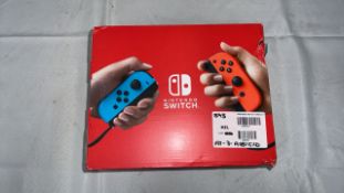NINTENDO SWITCH CONSOLE RED/BLUE