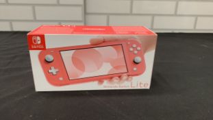 NINTENDO SWITCH LITE CONSOLE - CORAL