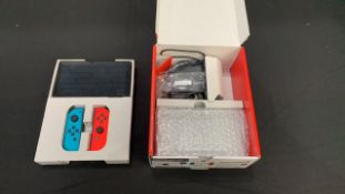 NINTENDO SWITCH CONSOLE OLED NEON BLUE R
