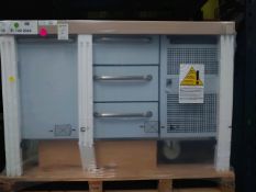 K 1407 CSG B DL 3D C2 U Commercial Refrigerated Counter with Drawers