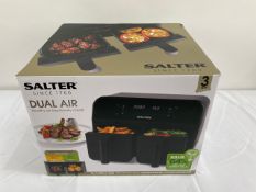 SALTER DUAL PRO AIR FRYER