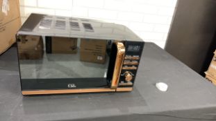 EGL 20L DIGITAL MICROWAVE-BLACK & COPPER