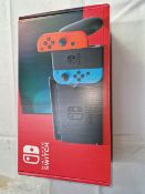 NINTENDO SWITCH CONSOLE RED/BLUE
