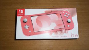 NINTENDO SWITCH LITE CONSOLE - CORAL