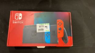 NINTENDO SWITCH CONSOLE RED/BLUE