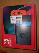 NINTENDO SWITCH CONSOLE RED/BLUE
