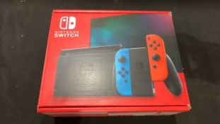 NINTENDO SWITCH CONSOLE RED/BLUE