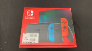 NINTENDO SWITCH CONSOLE RED/BLUE