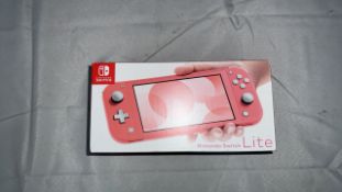 NINTENDO SWITCH LITE CONSOLE - CORAL