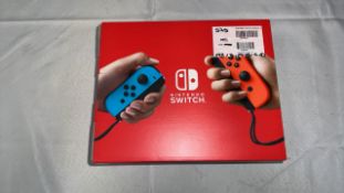 NINTENDO SWITCH CONSOLE RED/BLUE
