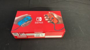 NINTENDO SWITCH CONSOLE RED/BLUE