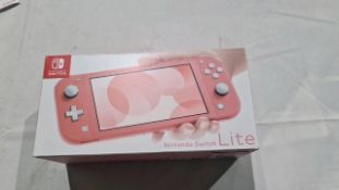 NINTENDO SWITCH LITE CONSOLE - CORAL