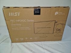 MSI PRO MP242C 24IN FULL HD 75HZGMONITOR