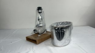 METAL PEBBLES TABLE LAMP