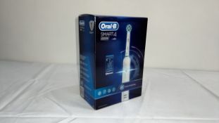 ORAL B PRO4000 CROSS ACTION TOOTHBRUSH
