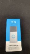 RING VIDEO DOORBELL (2ND GEN) SATIN NICK