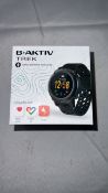 B-AKTIV TREK GPS SMART WATCH BLACK