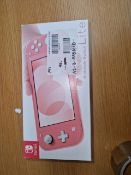 NINTENDO SWITCH LITE CONSOLE - CORAL