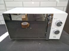 EGL VOGUE MIRRORED MICROWAVE-WHITE & CHR