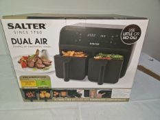 SALTER DUAL PRO AIR FRYER