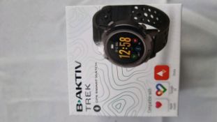 B-AKTIV TREK GPS SMART WATCH GREY