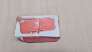 NINTENDO SWITCH LITE CONSOLE - CORAL