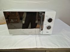 EGL VOGUE MIRRORED MICROWAVE-WHITE & CHR