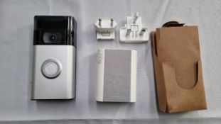 RING VIDEO DOORBELL GEN2 WITH CHIME BUND