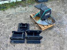 New And Unused Haner HAS600 Hydrualic Tree Saw With New Headstock