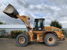 2014, CASE 721F Wheeled Loader Loading Shovel
