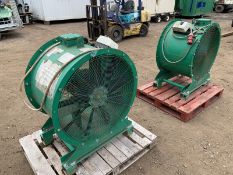 2 x Ventex Industrial Fan Fans Air Blower