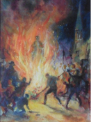 Alexander Muir (Dundee artist) Watercolour 